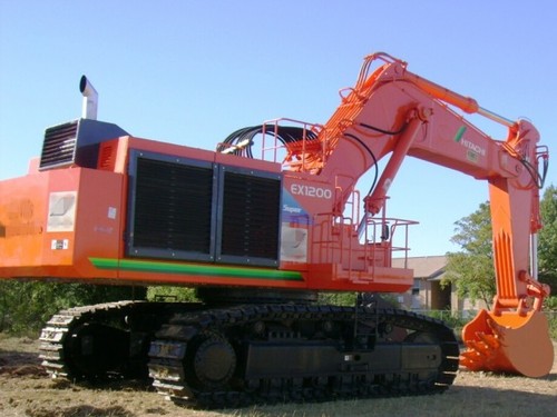 Product picture HITACHI EX1200-5 HYDRAULIC EXCAVATOR Operator Manual