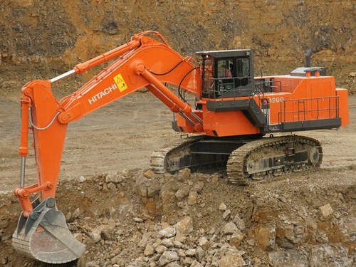 Product picture HITACHI EX1200-6 HYDRAULIC EXCAVATOR Operator Manual (SN: 001001 and up)