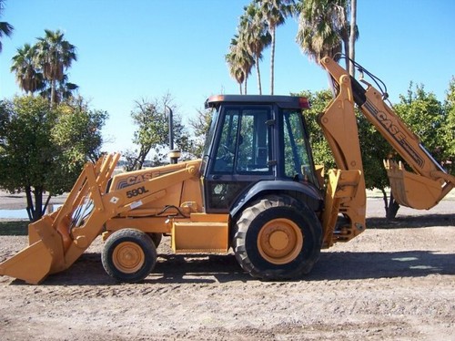 Product picture CASE 580L, 580L TURBO, 580 SUPER L, 590 SUPER L LOADER BACKHOES Operator Manual