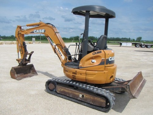 Product picture CASE CX36B TIER 4 COMPACT CRAWLER EXCAVATOR Operator Manual