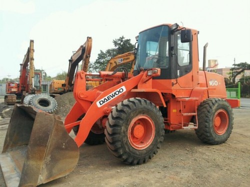 Product picture DAEWOO DOOSAN MEGA 160 Wheeled Loader Service Parts Catalogue Manual