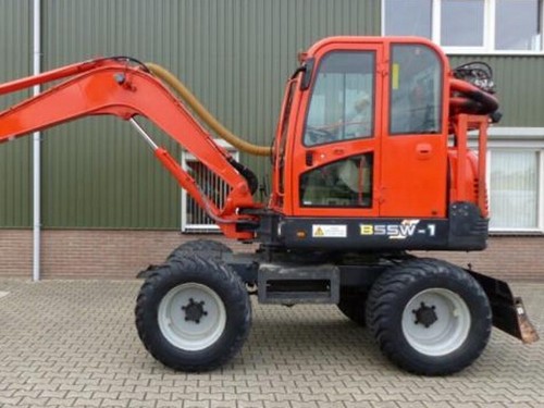 Product picture DAEWOO DOOSAN B55W-2 wheeled excavator Service Parts Catalogue Manual