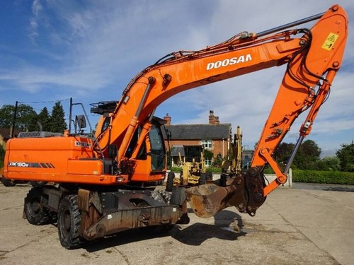 Product picture DAEWOO DOOSAN DX190W wheeled excavator Service Parts Catalogue Manual