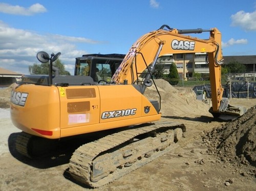 Product picture CASE CX210C TIER 4 CRAWLER EXCAVATOR Operator Manual