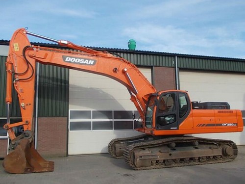 Product picture DAEWOO DOOSAN DX380LC CRAWLER EXCAVATOR Service Parts Catalogue Manual