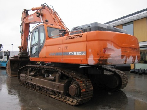 Product picture DAEWOO DOOSAN DX520LC CRAWLER EXCAVATOR Service Parts Catalogue Manual