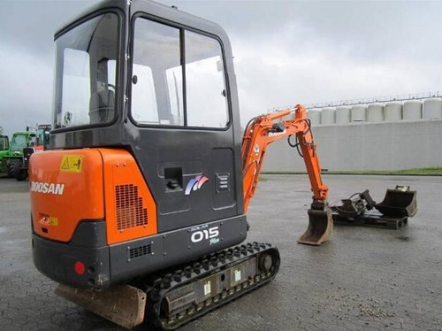 Product picture DAEWOO DOOSAN SOLAR 015 PLUS MINI CRAWLER EXCAVATOR Service Parts Catalogue Manual
