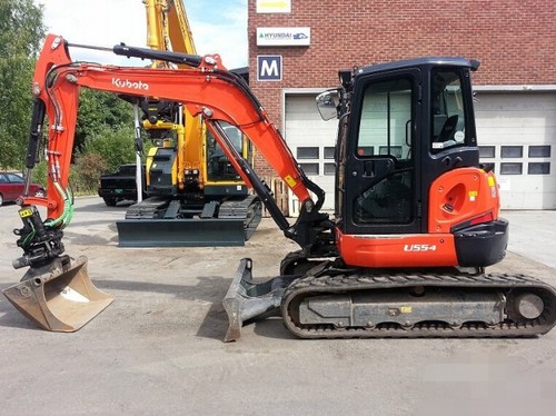 Product picture KUBOTA U48-4, U55-4 EXCAVATOR Service Repair Workshop Manual