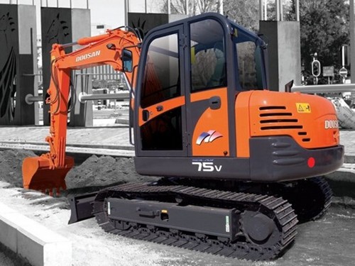 Product picture DAEWOO DOOSAN SOLAR 75-V (DIEU EXP) MINI CRAWLER EXCAVATOR Service Parts Catalogue Manual
