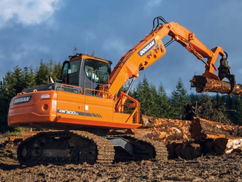 Product picture DAEWOO DOOSAN DX300LL FORESTRY MACHINE Service Parts Catalogue Manual