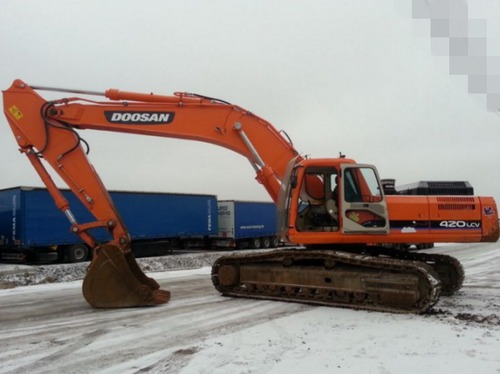 Product picture DAEWOO DOOSAN SOLAR 420LC-V CRAWLER EXCAVATOR Service Parts Catalogue Manual