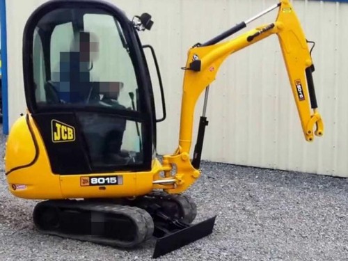 Product picture JCB 8015 MINI CRAWLER EXCAVATOR Parts Catalogue Manual (SN: 00730800-00731999, 00820000-00821999, 00894000-00895999, 01020000-01023999)