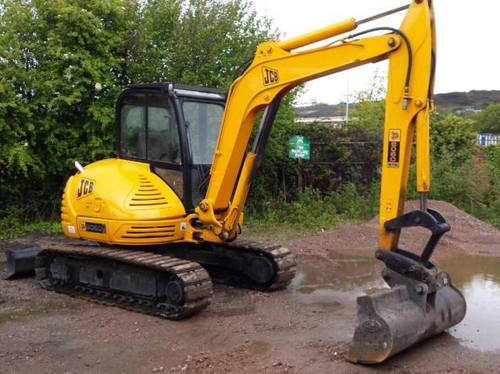 Product picture JCB 8060 MINI CRAWLER EXCAVATOR Parts Catalogue Manual (SN: 00883830-00884999, 01236000-01237999)