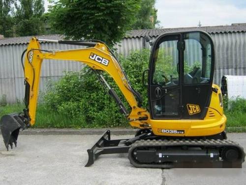 Product picture JCB 8035 ZTS MINI CRAWLER EXCAVATOR Parts Catalogue Manual (SN: 01230500-01231499)