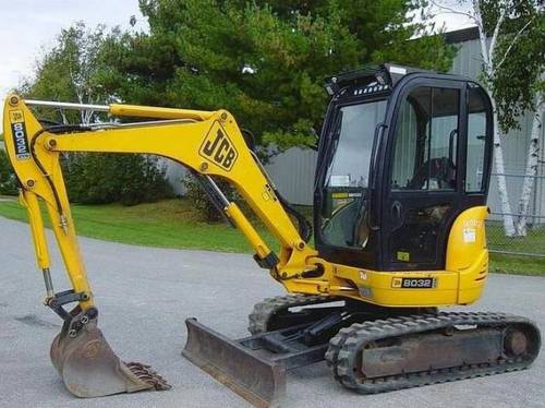 Product picture JCB 8032Z MINI CRAWLER EXCAVATOR Parts Catalogue Manual (SN: 00899000-00899999, 01177000-01177999)