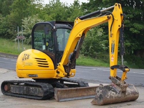 Product picture JCB 8045 ZTS TIER 3 MINI CRAWLER EXCAVATOR Parts Catalogue Manual (SN: 01070636-01070641, 01070648-01071499)