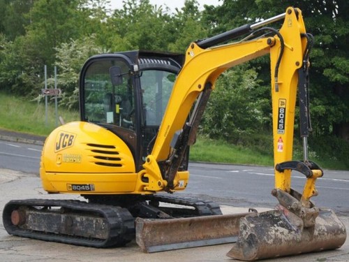 Product picture JCB 8045 ZTS MINI CRAWLER EXCAVATOR Parts Catalogue Manual (SN: 01071181-01071499)