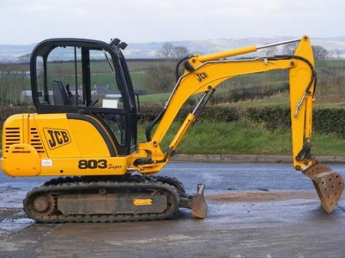 Product picture JCB 803 Plus MINI CRAWLER EXCAVATOR Parts Catalogue Manual (SN: 00827240-00829326)