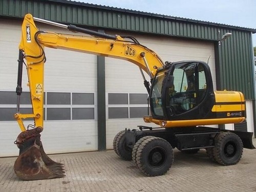 Product picture JCB JS130W T2 Wheeled Excavator Parts Catalogue Manual (SN: 01060000-01060299)