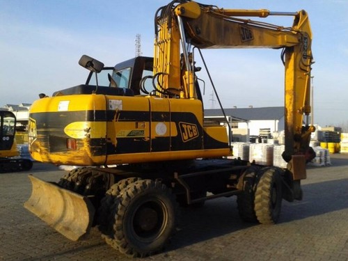 Product picture JCB JS160W PLE Wheeled Excavator Parts Catalogue Manual (SN: 00718503-00719162)