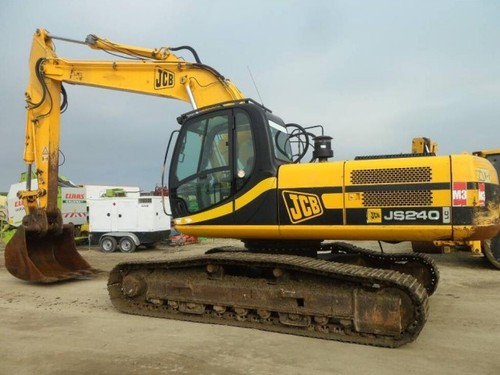 Product picture JCB JS240 Auto Tracked Excavator Parts Catalogue Manual (SN: 01040003-01041999)