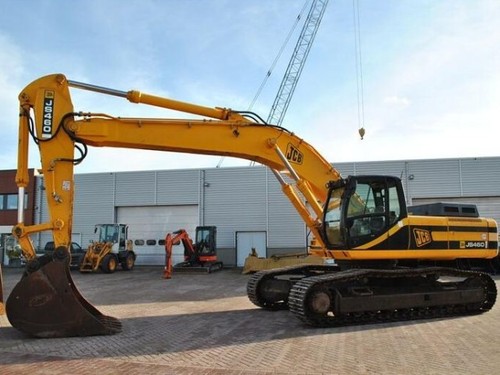 Product picture JCB JS460 Tracked Excavator Parts Catalogue Manual (SN: 00714551-00714580)