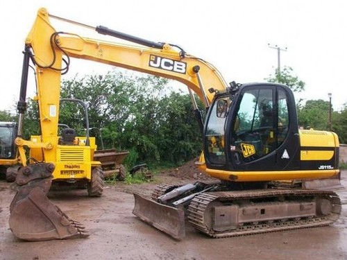 Product picture JCB JS115 AUTO Tracked Excavator Parts Catalogue Manual (SN: 01168000-01168999)