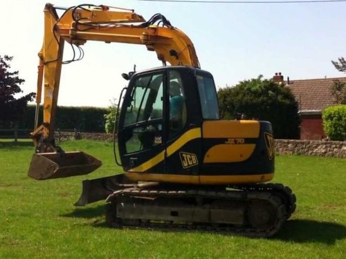 Product picture JCB JZ70 Tracked Excavator Parts Catalogue Manual (SN: 00834001-00834999)