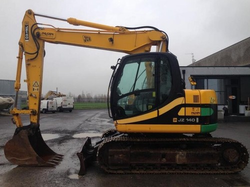 Product picture JCB JZ140HD Tracked Excavator Parts Catalogue Manual (SN: 01137575-01137582, 01390000-01390499)
